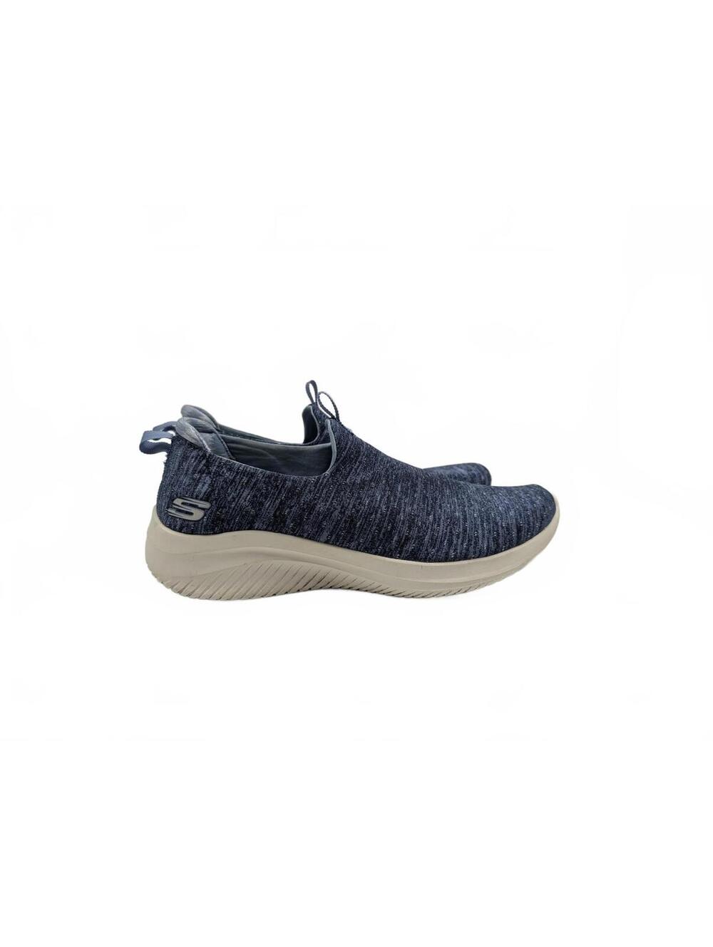 Skechers Women's Ultra Flex Slip-On Sneakers Navy Blue Size 8.5